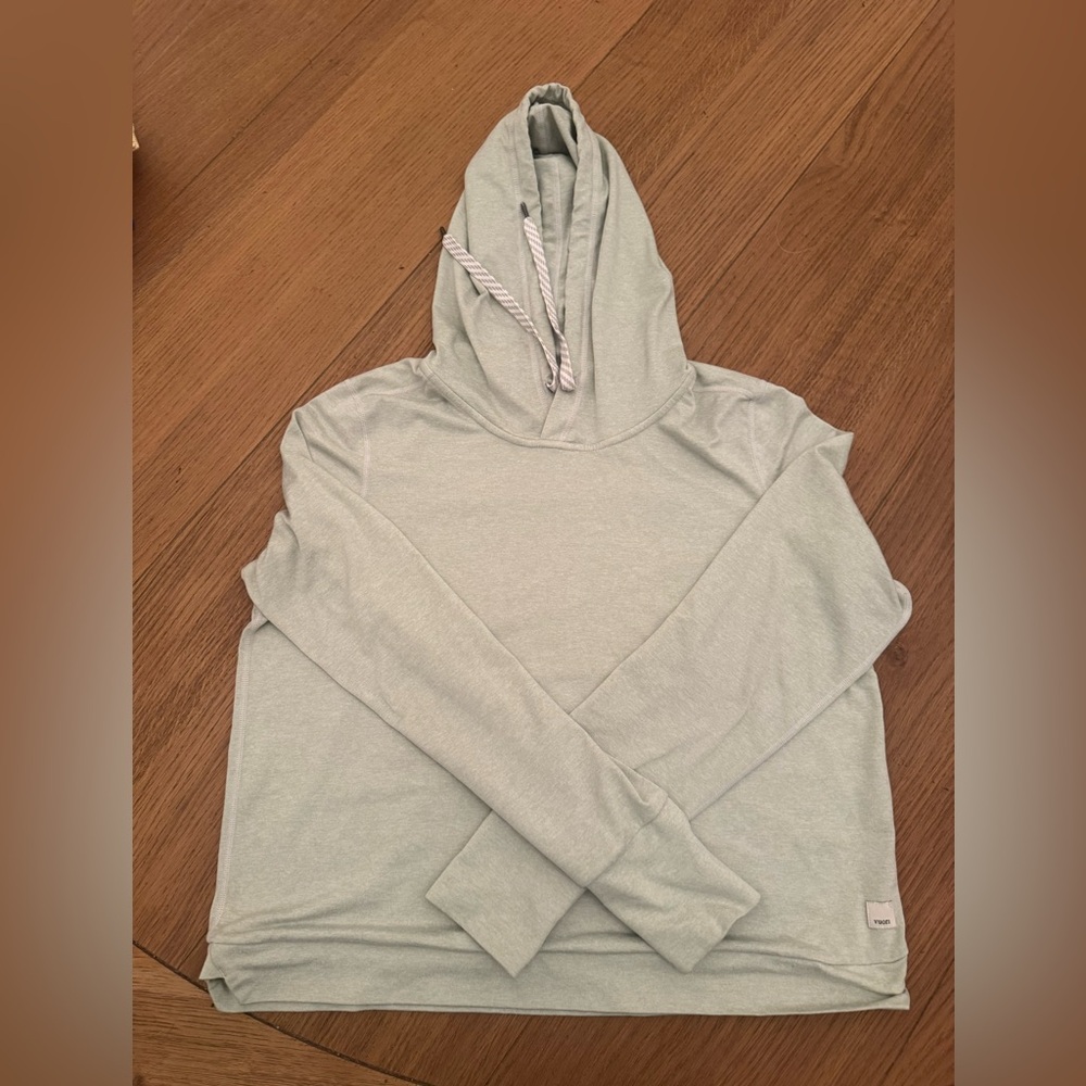 Vuori Sage Green Pullover Hoodie